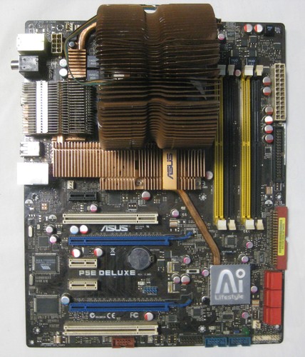 Asus p5e deluxe mit cpu - deluxe,