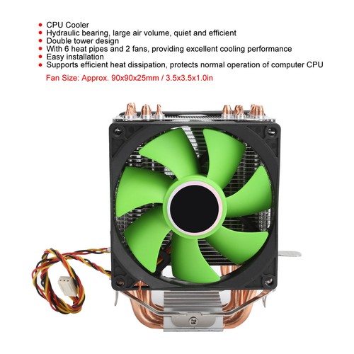 Cpu kühler mit - 9, cm